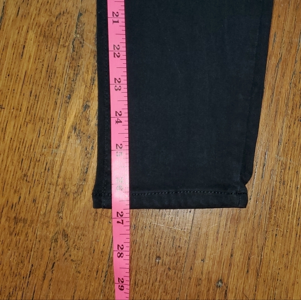 American Eagle Outfitters Black Skinny Jeans with Distressing - Picture 10 of 12